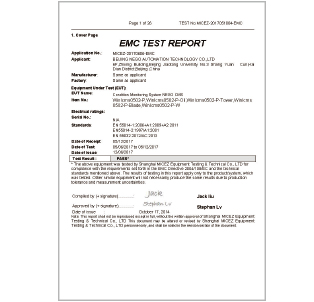 EMC TEST REPORT